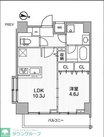 LUNIQ錦糸町の物件間取画像